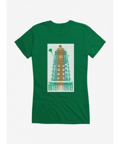 Doctor Who Dalek Ombre Girls T-Shirt $7.47 T-Shirts