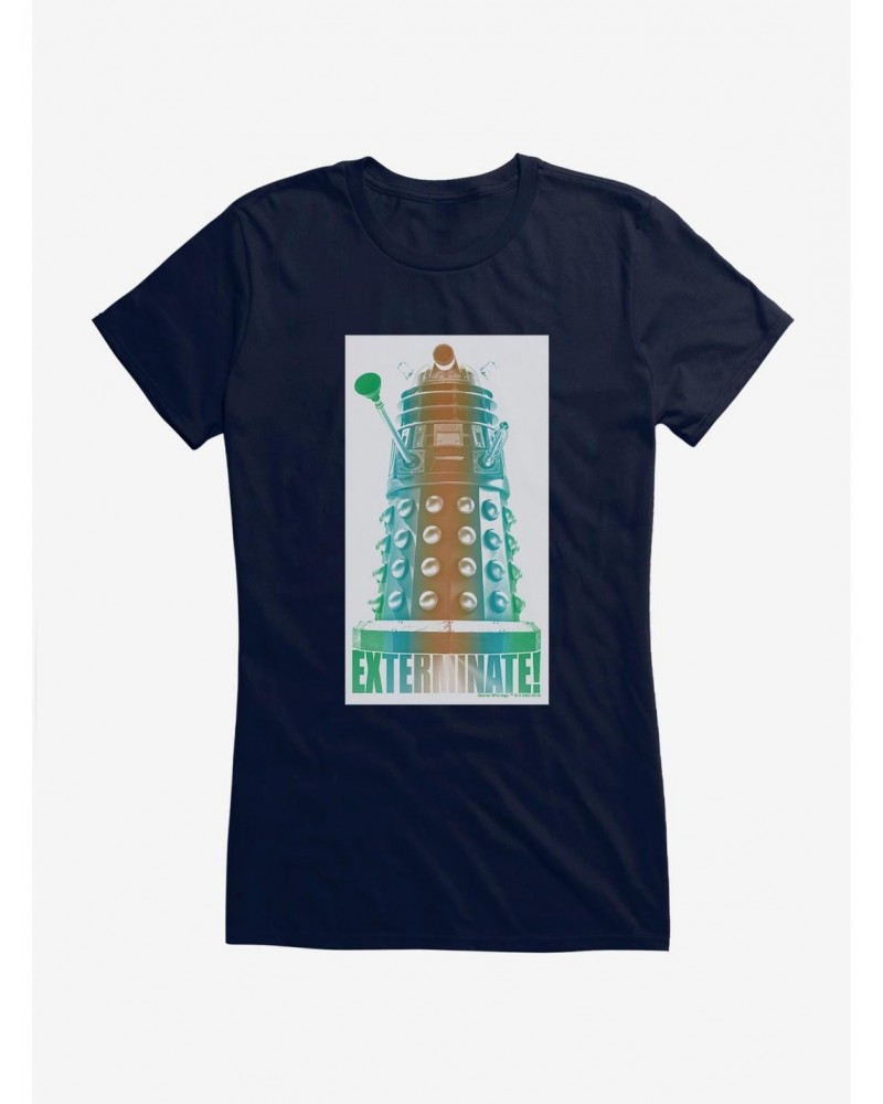 Doctor Who Dalek Ombre Girls T-Shirt $7.47 T-Shirts