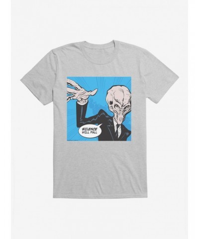 Doctor Who Silence Will Fall Pop Art T-Shirt $8.60 T-Shirts