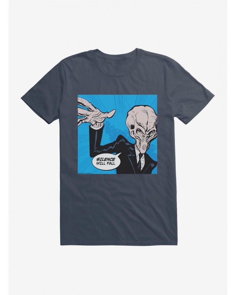 Doctor Who Silence Will Fall Pop Art T-Shirt $8.60 T-Shirts