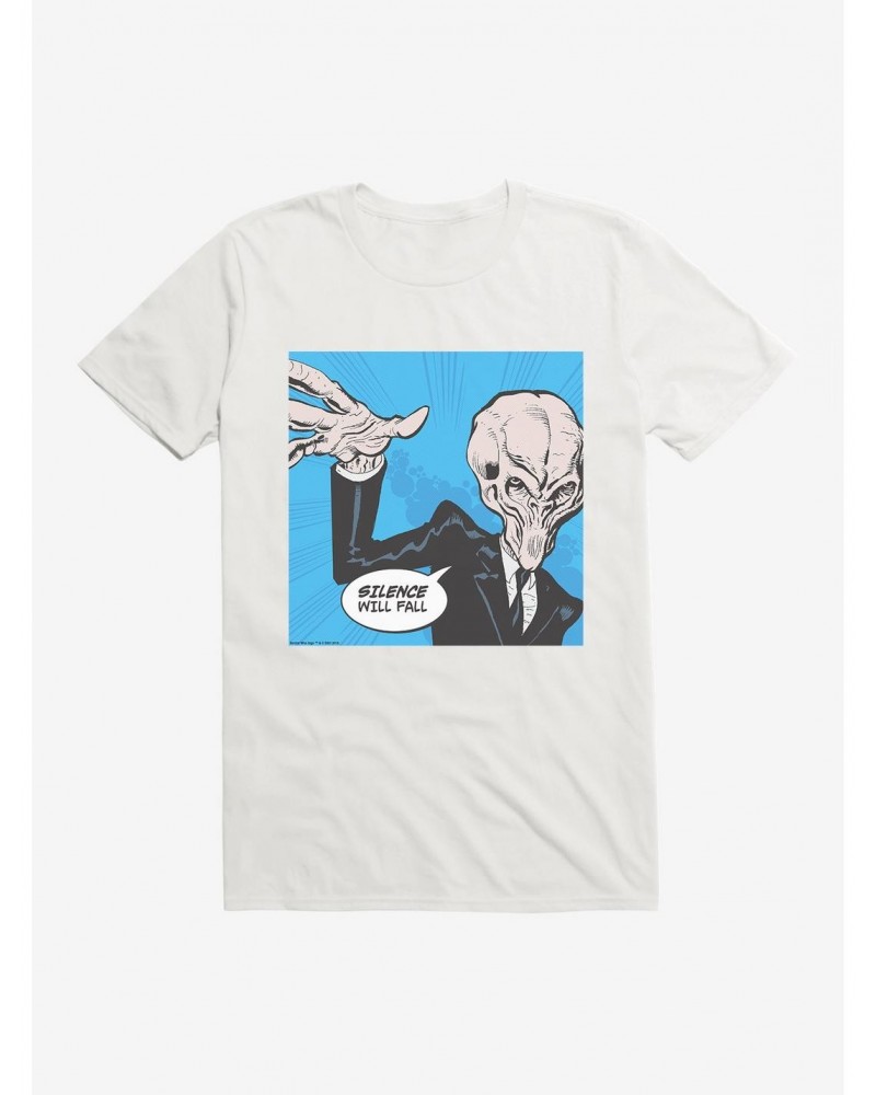 Doctor Who Silence Will Fall Pop Art T-Shirt $8.60 T-Shirts