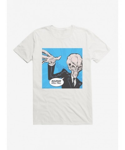 Doctor Who Silence Will Fall Pop Art T-Shirt $8.60 T-Shirts