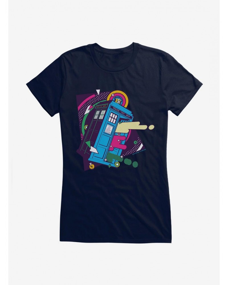 Doctor Who TARDIS Bigger On The Inside Pop Art Girls T-Shirt $11.70 T-Shirts