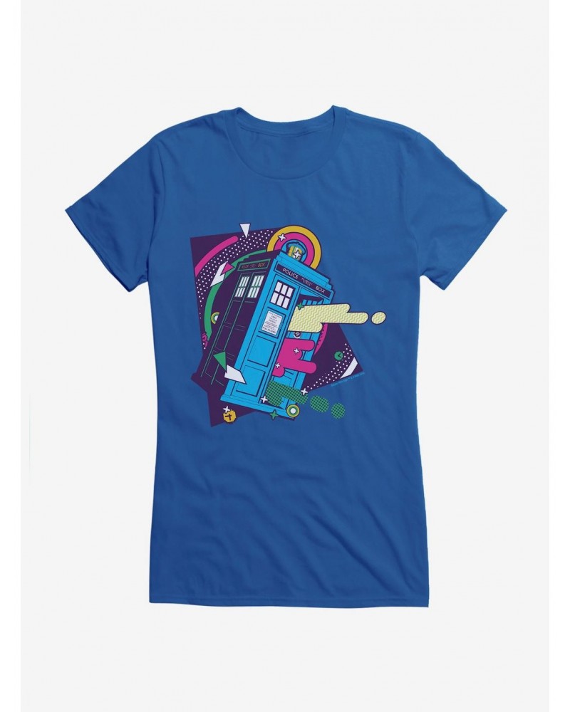 Doctor Who TARDIS Bigger On The Inside Pop Art Girls T-Shirt $11.70 T-Shirts