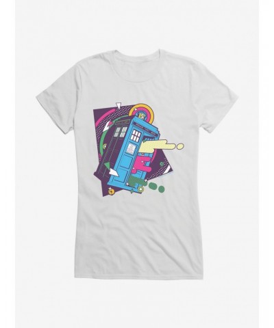 Doctor Who TARDIS Bigger On The Inside Pop Art Girls T-Shirt $11.70 T-Shirts