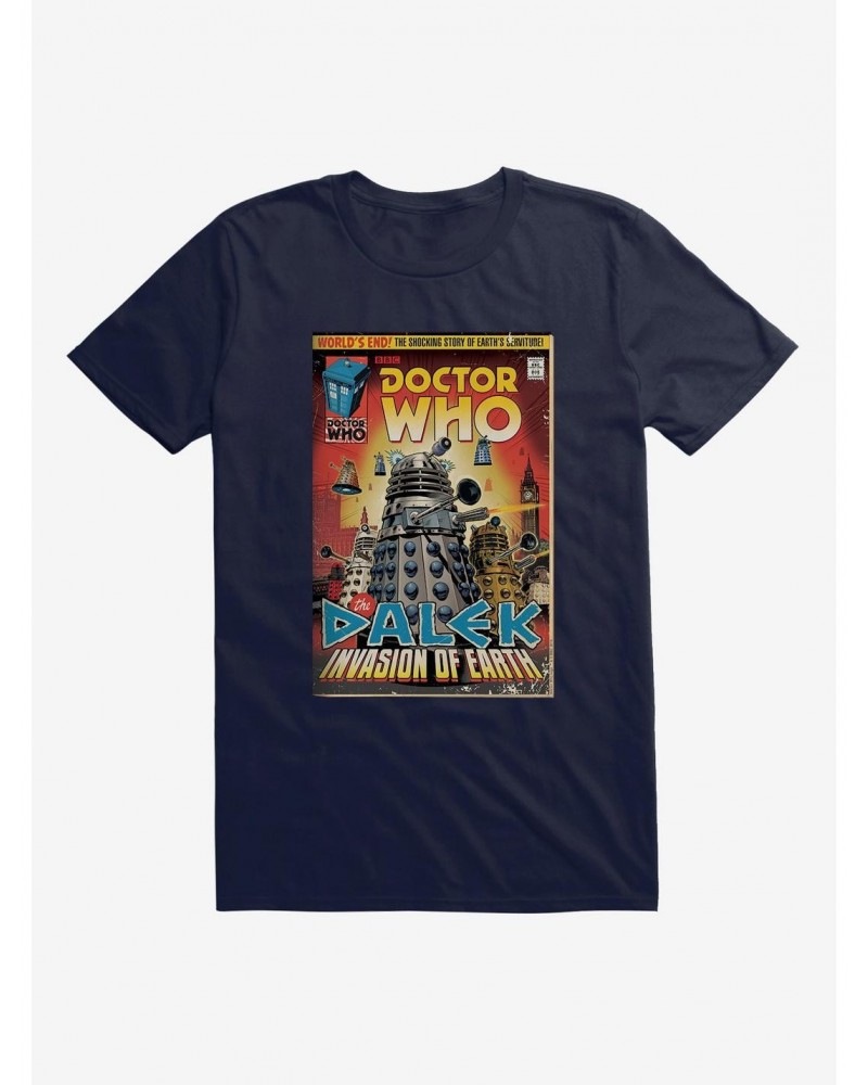 Doctor Who Invastion Of Earth T-Shirt $9.32 T-Shirts