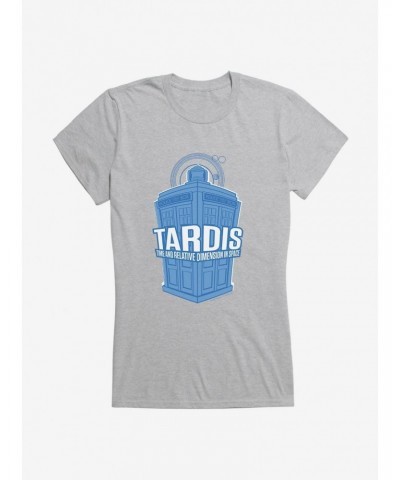 Doctor Who TARDIS Acronym Bold Script Girls T-Shirt $9.71 T-Shirts