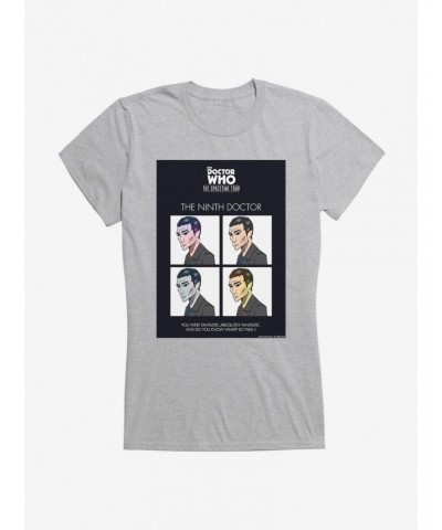 Doctor Who Spacetime Tour Ninth Doctor Girls T-Shirt $12.45 T-Shirts