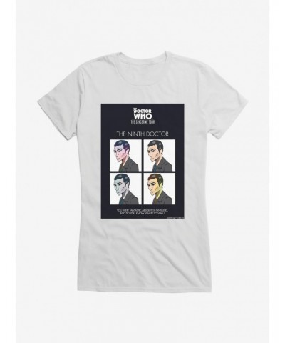 Doctor Who Spacetime Tour Ninth Doctor Girls T-Shirt $12.45 T-Shirts