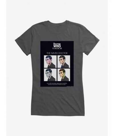 Doctor Who Spacetime Tour Ninth Doctor Girls T-Shirt $12.45 T-Shirts