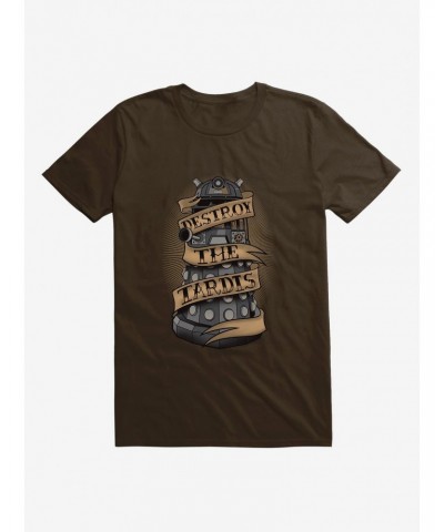 Doctor Who Destroy The Tardis T-Shirt $10.76 T-Shirts