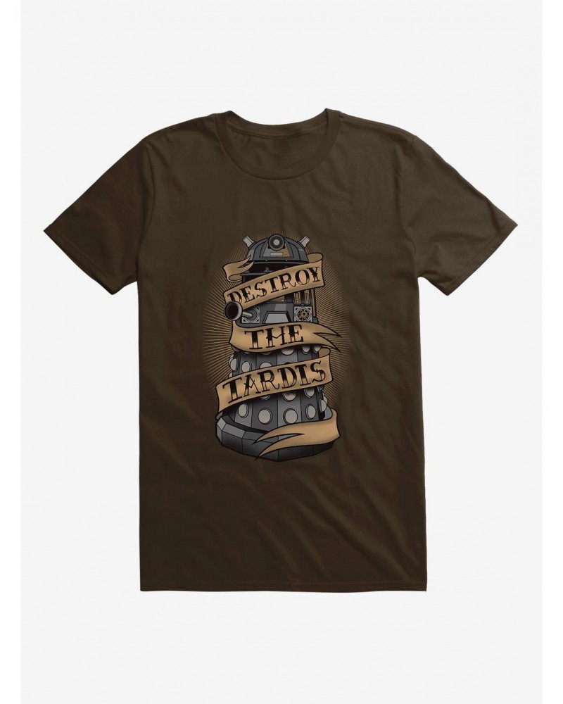 Doctor Who Destroy The Tardis T-Shirt $10.76 T-Shirts