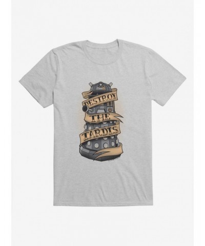 Doctor Who Destroy The Tardis T-Shirt $10.76 T-Shirts