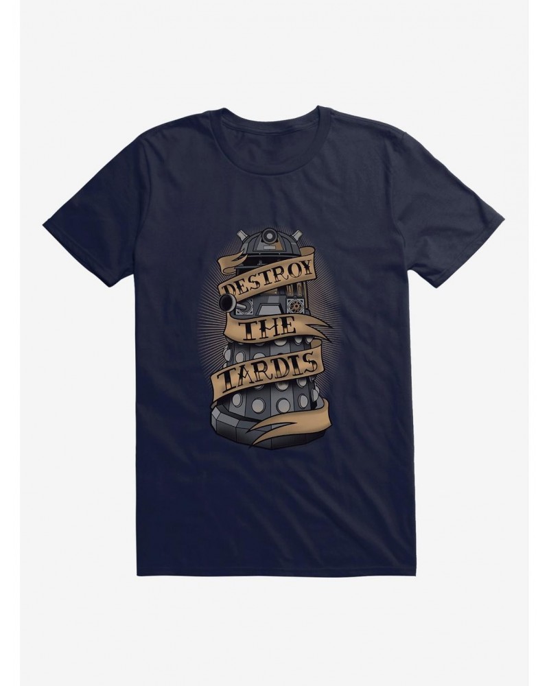 Doctor Who Destroy The Tardis T-Shirt $10.76 T-Shirts