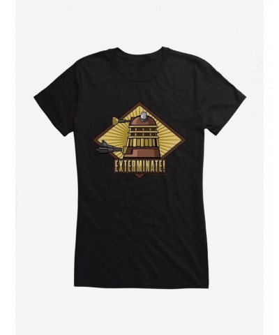 Doctor Who Dalek Exterminate Girls T-Shirt $10.71 T-Shirts