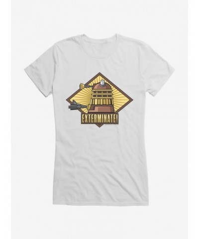 Doctor Who Dalek Exterminate Girls T-Shirt $10.71 T-Shirts