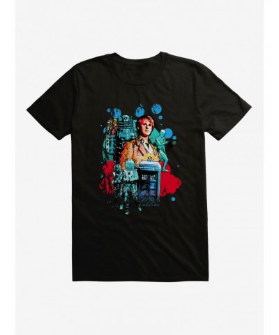 Doctor Who Retro Art T-Shirt $11.47 T-Shirts