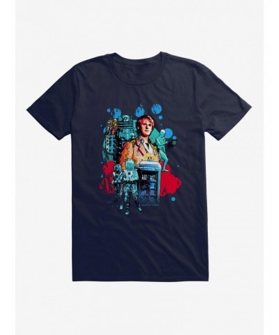 Doctor Who Retro Art T-Shirt $11.47 T-Shirts