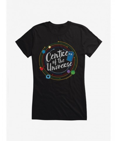 Doctor Who Centre Of The Universe Girls T-Shirt $7.72 T-Shirts