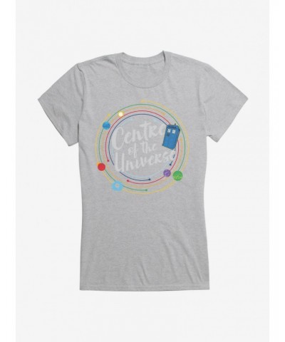 Doctor Who Centre Of The Universe Girls T-Shirt $7.72 T-Shirts