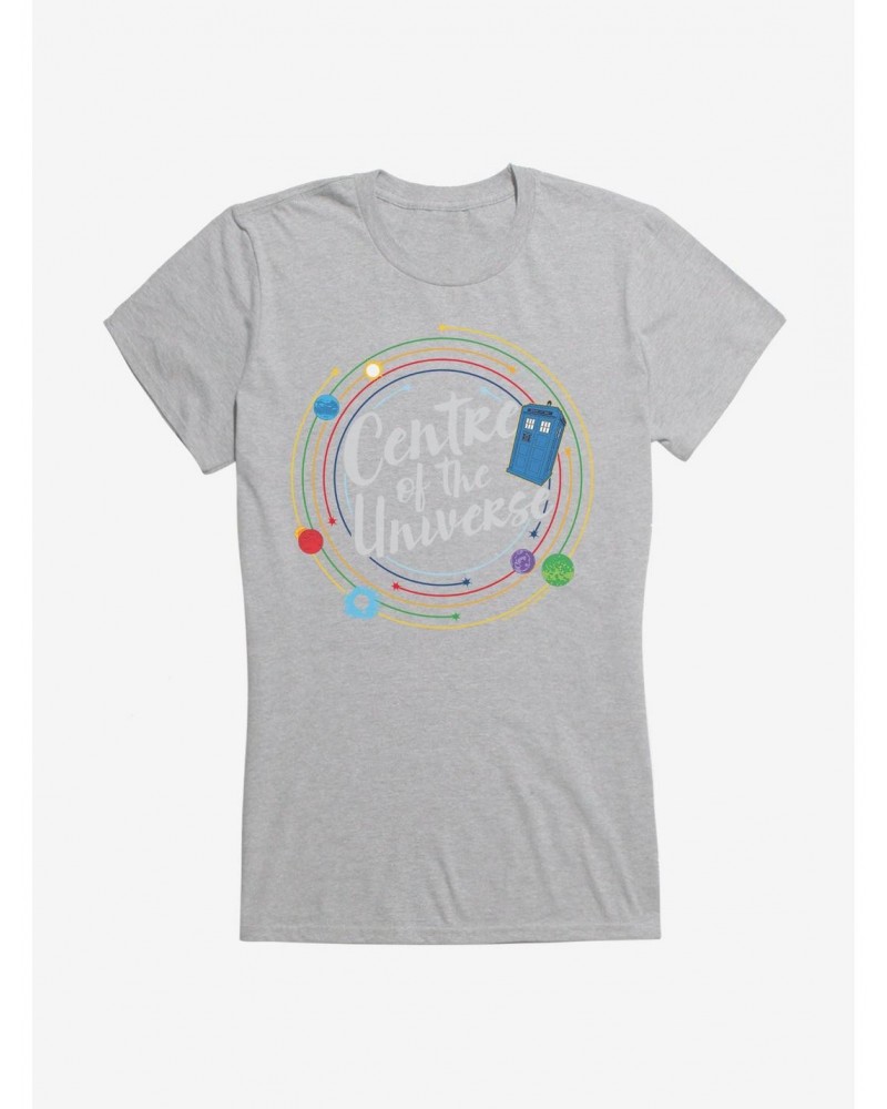 Doctor Who Centre Of The Universe Girls T-Shirt $7.72 T-Shirts