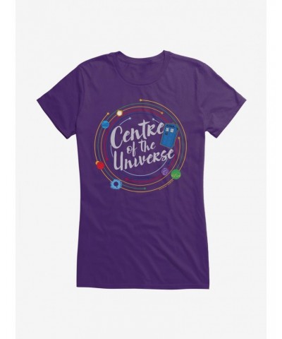 Doctor Who Centre Of The Universe Girls T-Shirt $7.72 T-Shirts