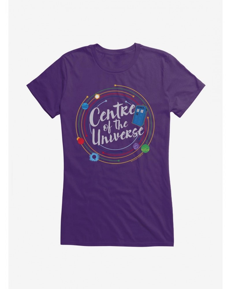 Doctor Who Centre Of The Universe Girls T-Shirt $7.72 T-Shirts