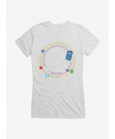 Doctor Who Centre Of The Universe Girls T-Shirt $7.72 T-Shirts