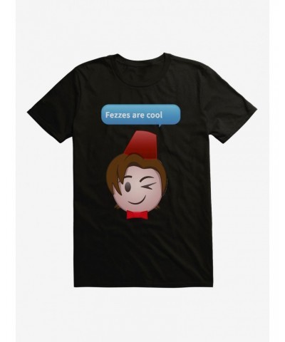 Doctor Who Eleventh Doctor Fezzes T-Shirt $8.84 T-Shirts