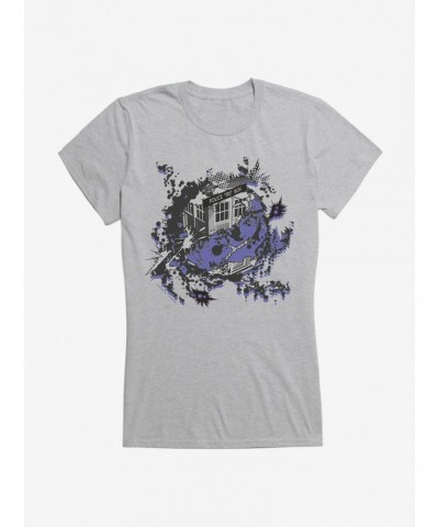 Doctor Who TARDIS Implode Girls T-Shirt $11.21 T-Shirts