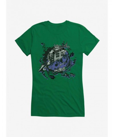 Doctor Who TARDIS Implode Girls T-Shirt $11.21 T-Shirts