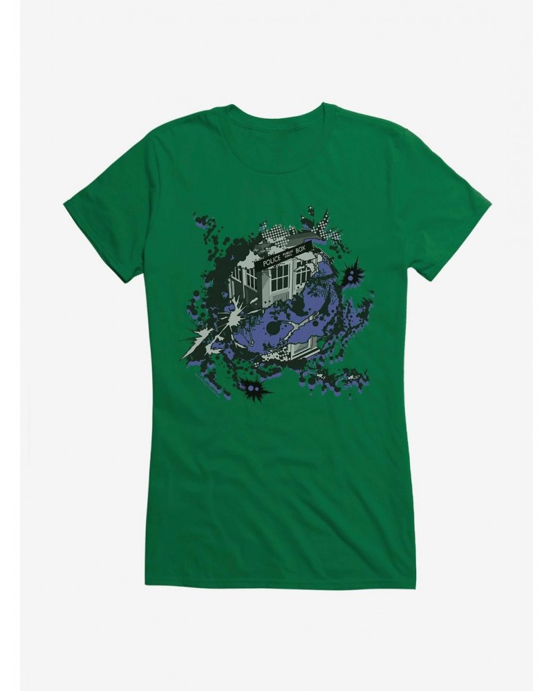 Doctor Who TARDIS Implode Girls T-Shirt $11.21 T-Shirts