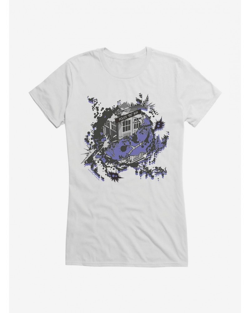 Doctor Who TARDIS Implode Girls T-Shirt $11.21 T-Shirts