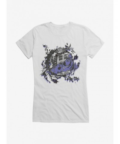 Doctor Who TARDIS Implode Girls T-Shirt $11.21 T-Shirts