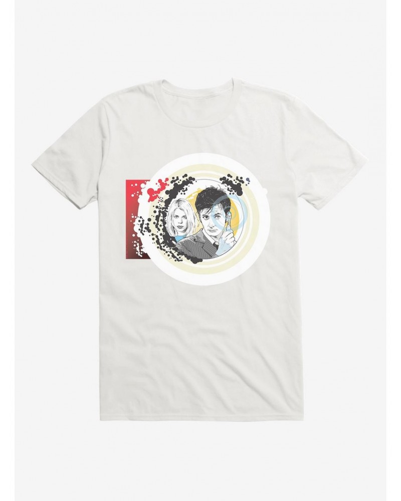 Doctor Who Tenth Doctor And Rose T-Shirt $10.28 T-Shirts