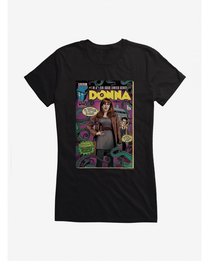 Doctor Who Donna Noble Comic Girls T-Shirt $11.21 T-Shirts