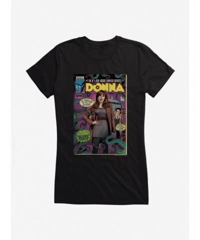 Doctor Who Donna Noble Comic Girls T-Shirt $11.21 T-Shirts