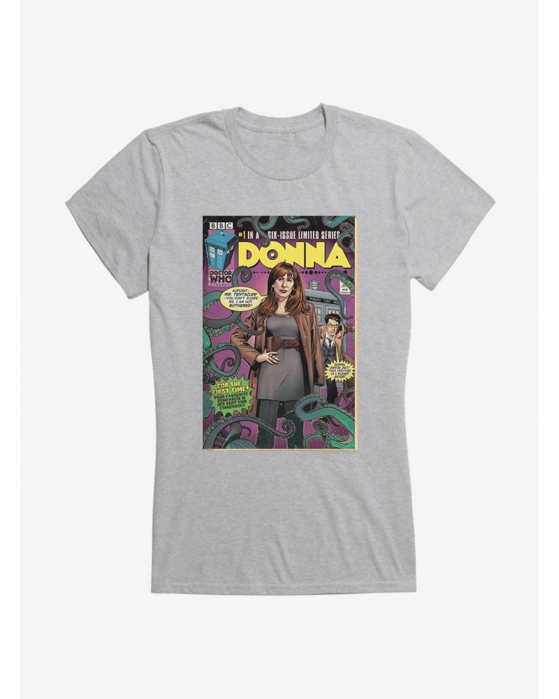 Doctor Who Donna Noble Comic Girls T-Shirt $11.21 T-Shirts