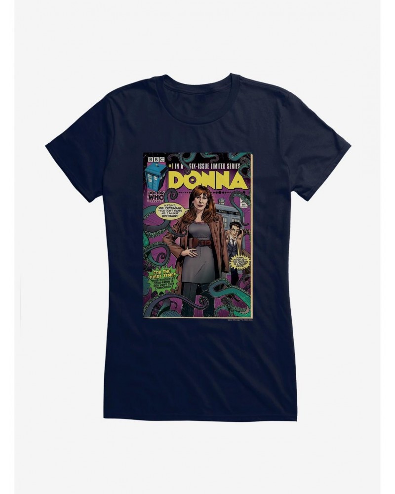 Doctor Who Donna Noble Comic Girls T-Shirt $11.21 T-Shirts