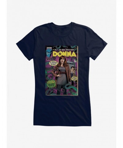 Doctor Who Donna Noble Comic Girls T-Shirt $11.21 T-Shirts