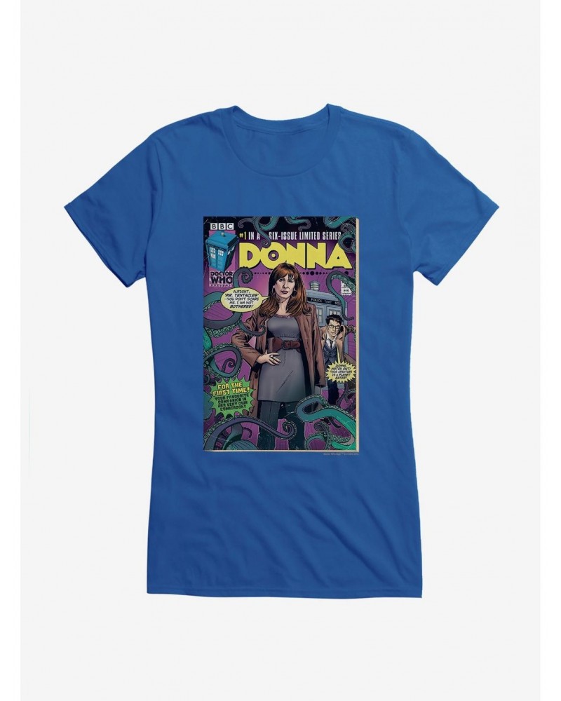 Doctor Who Donna Noble Comic Girls T-Shirt $11.21 T-Shirts