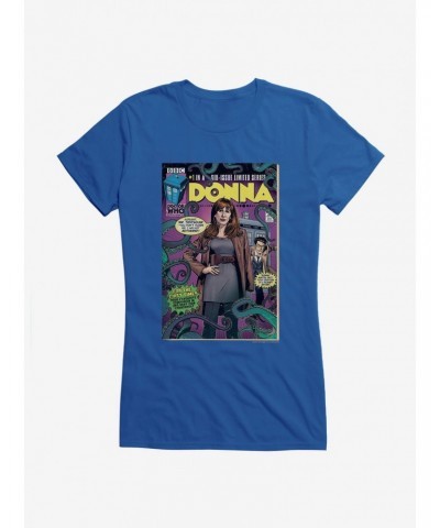 Doctor Who Donna Noble Comic Girls T-Shirt $11.21 T-Shirts