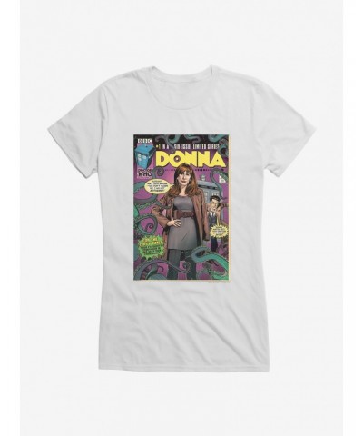 Doctor Who Donna Noble Comic Girls T-Shirt $11.21 T-Shirts