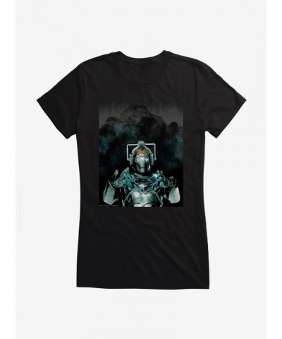 Doctor Who Cybermen Explosion Girls T-Shirt $11.95 T-Shirts