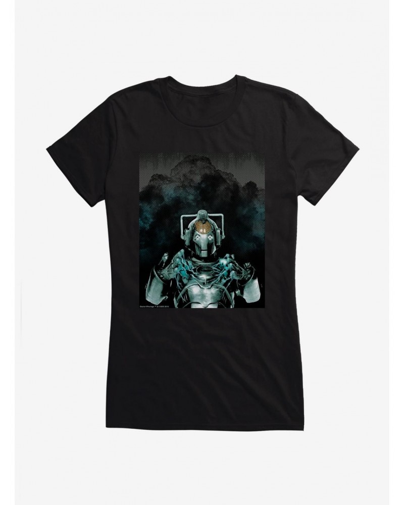 Doctor Who Cybermen Explosion Girls T-Shirt $11.95 T-Shirts