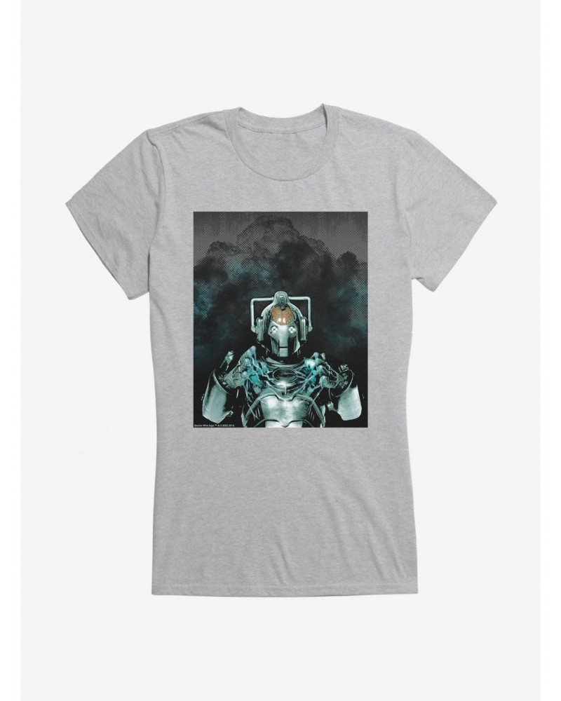 Doctor Who Cybermen Explosion Girls T-Shirt $11.95 T-Shirts