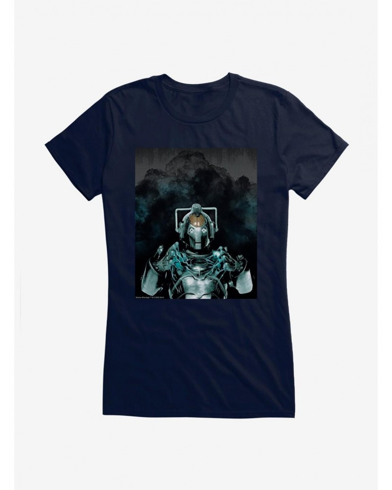 Doctor Who Cybermen Explosion Girls T-Shirt $11.95 T-Shirts