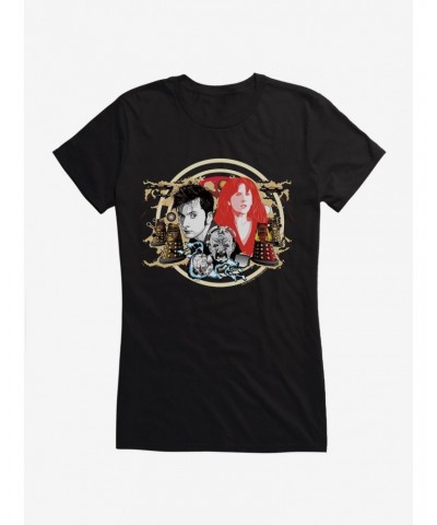 Doctor Who Tenth Doctor And Donna Girls T-Shirt $11.21 T-Shirts