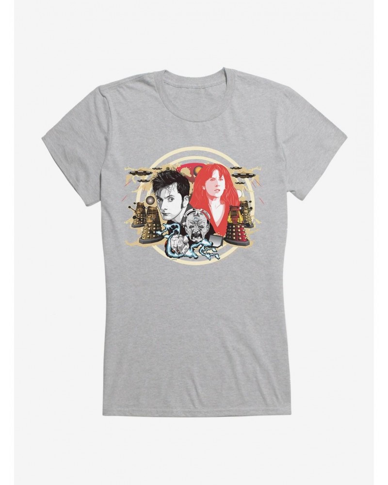 Doctor Who Tenth Doctor And Donna Girls T-Shirt $11.21 T-Shirts