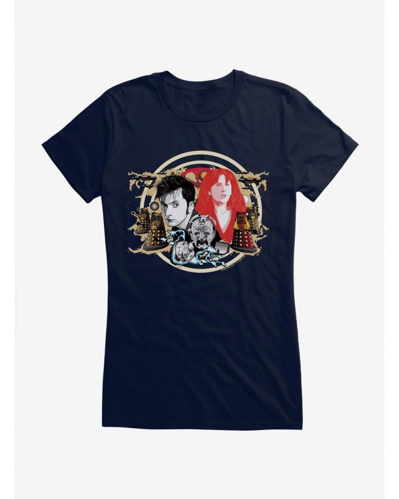 Doctor Who Tenth Doctor And Donna Girls T-Shirt $11.21 T-Shirts